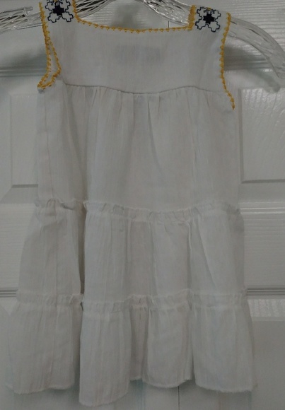 E & Y Little girls (Toddler) Embroidered dress, M - Picture 3 of 8